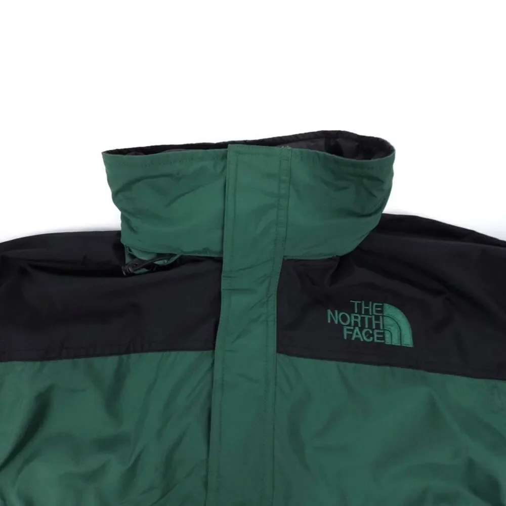NORTH FACE Windbreaker Jacket Packable Hoodie Gorpcore Forest Green Men Medium